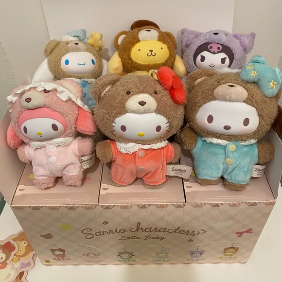 Miniso Sanrio Latte Baby Full Set